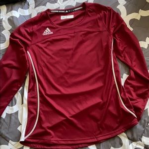 ADIDAS climacool long sleeve sports top size L